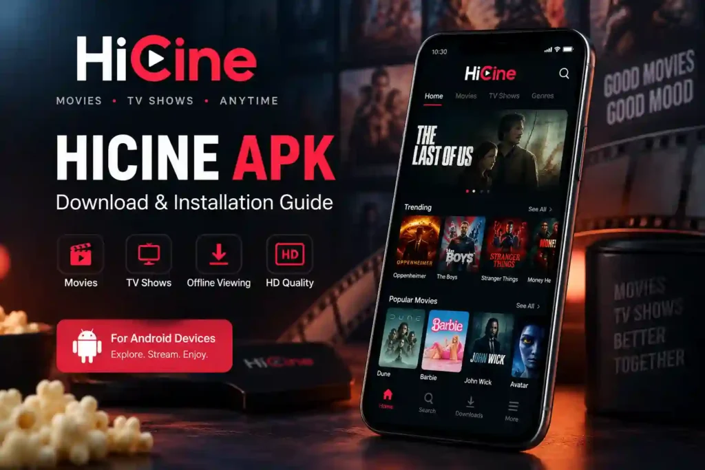 Hicine APK download and installation